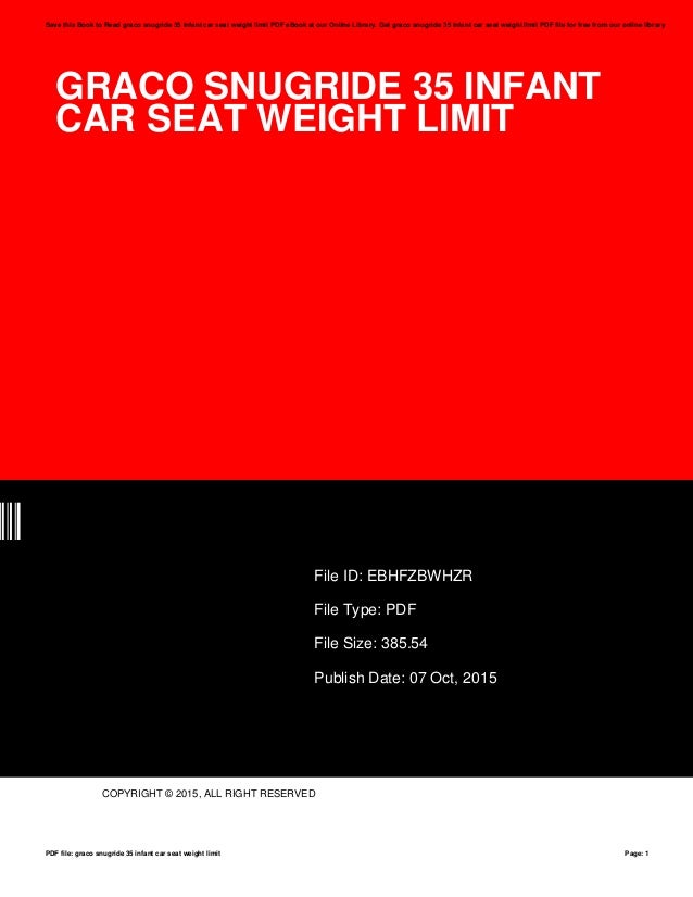 baby car seat weight limit