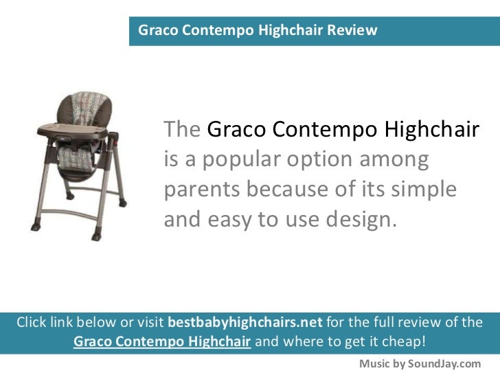 graco contempo high chair reviews