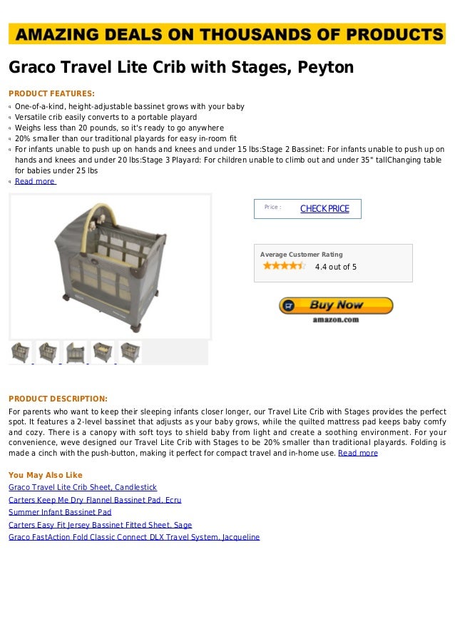 graco travel lite crib bassinet