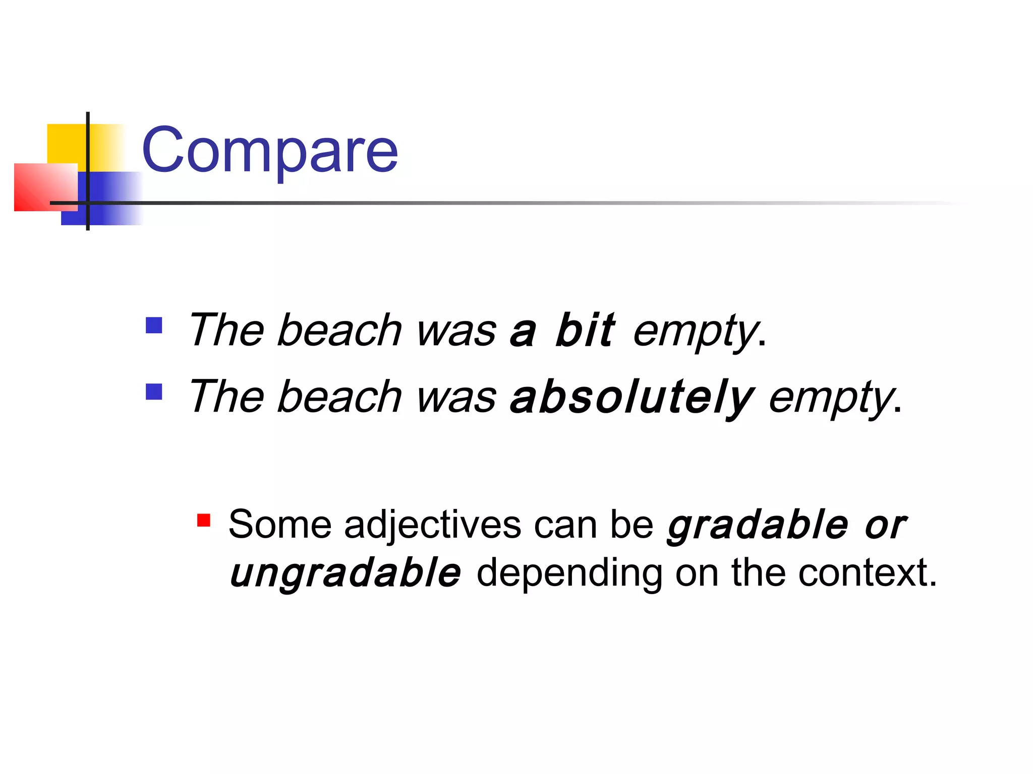 Gradable & ungradable | PPT