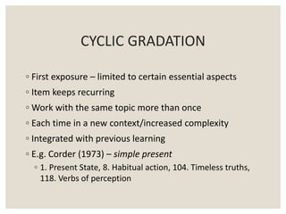 Language Gradation Gradation of Materials | PPTX