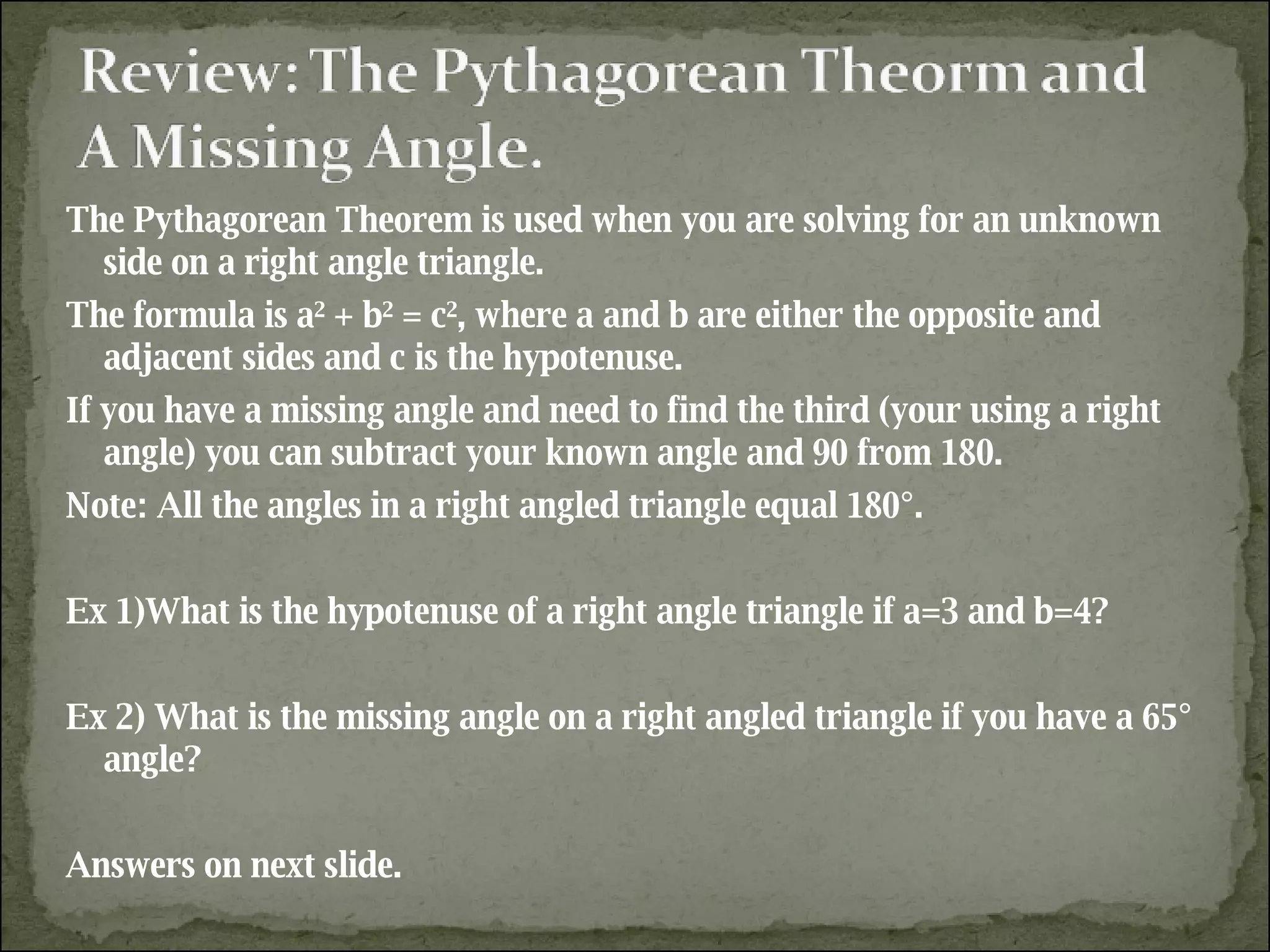 Grade 10 Trig. | PPT
