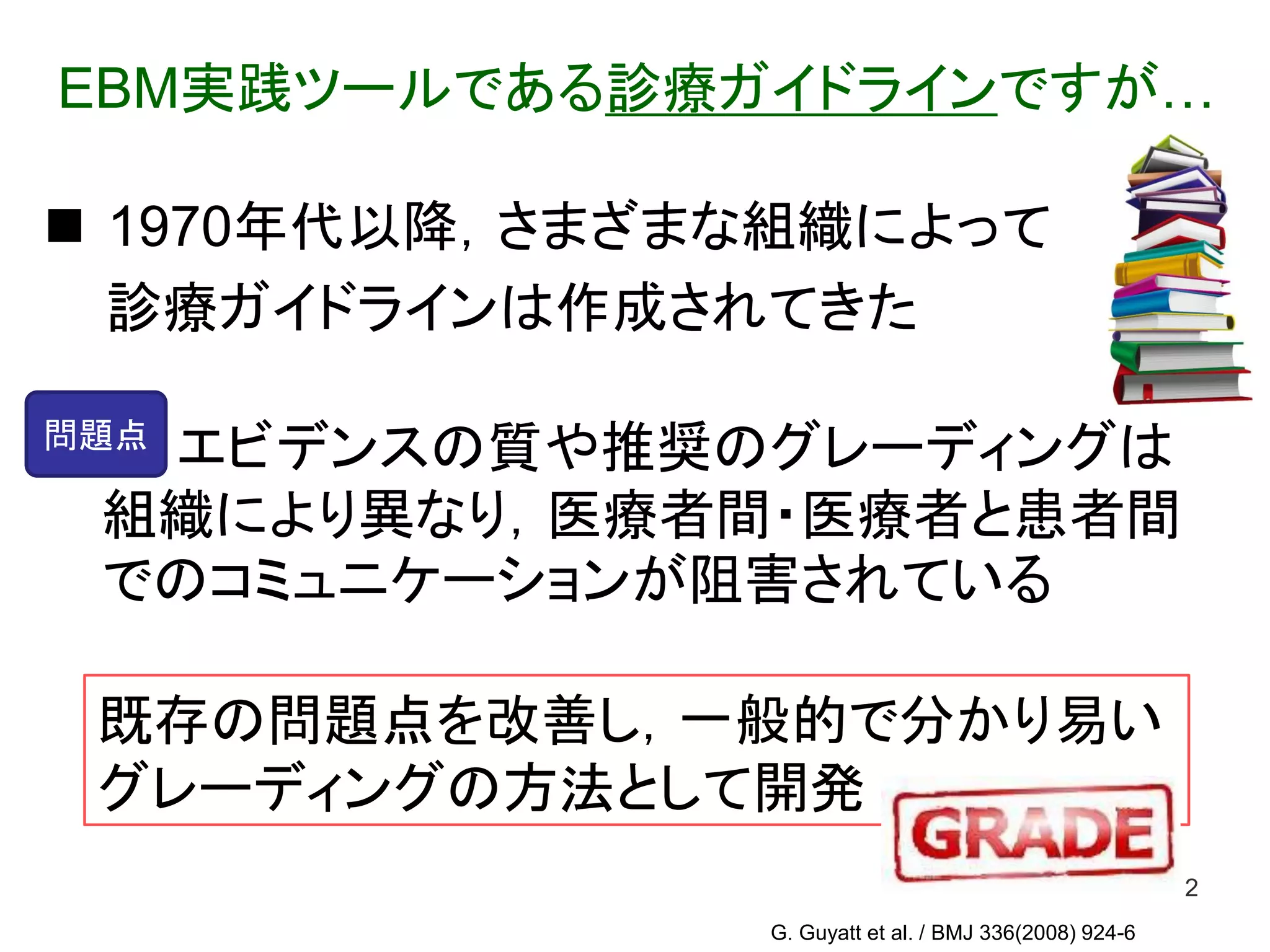 GRADEの基礎：概要と問題設定 | PDF