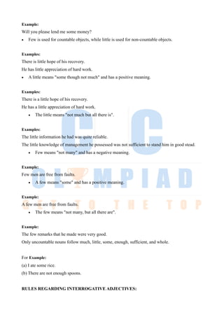 grade-6-english.pdf olympiad chapter notes | PDF