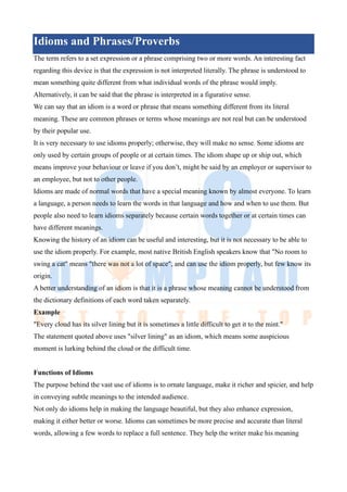 grade-6-english.pdf olympiad chapter notes | PDF