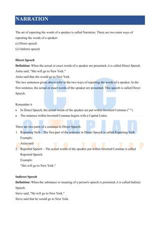 grade-6-english.pdf olympiad chapter notes | PDF