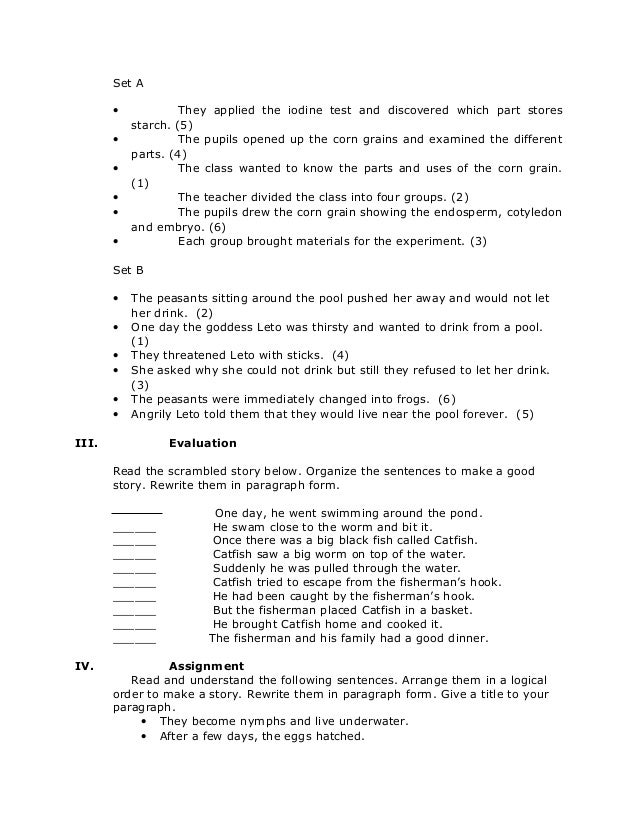 Create A Coherent Paragraph By Arranging The Following Jumbled Grade 6-english-reading-arranging-a-set-of-events-in-a-logical-order-…