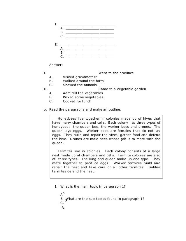 Grade Englishreadingoutliningatwoparagraphpassage Writing Services Offered also Apa Sample Essay Paper Business Plan Writing Companies