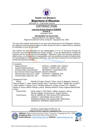 Grade 8 Mathematics Final Pdf