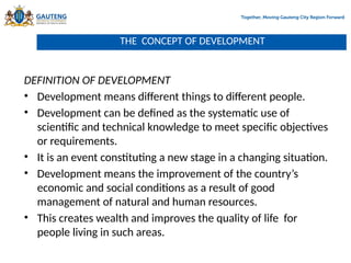 development Geography grade 9 power ppt | PPTX