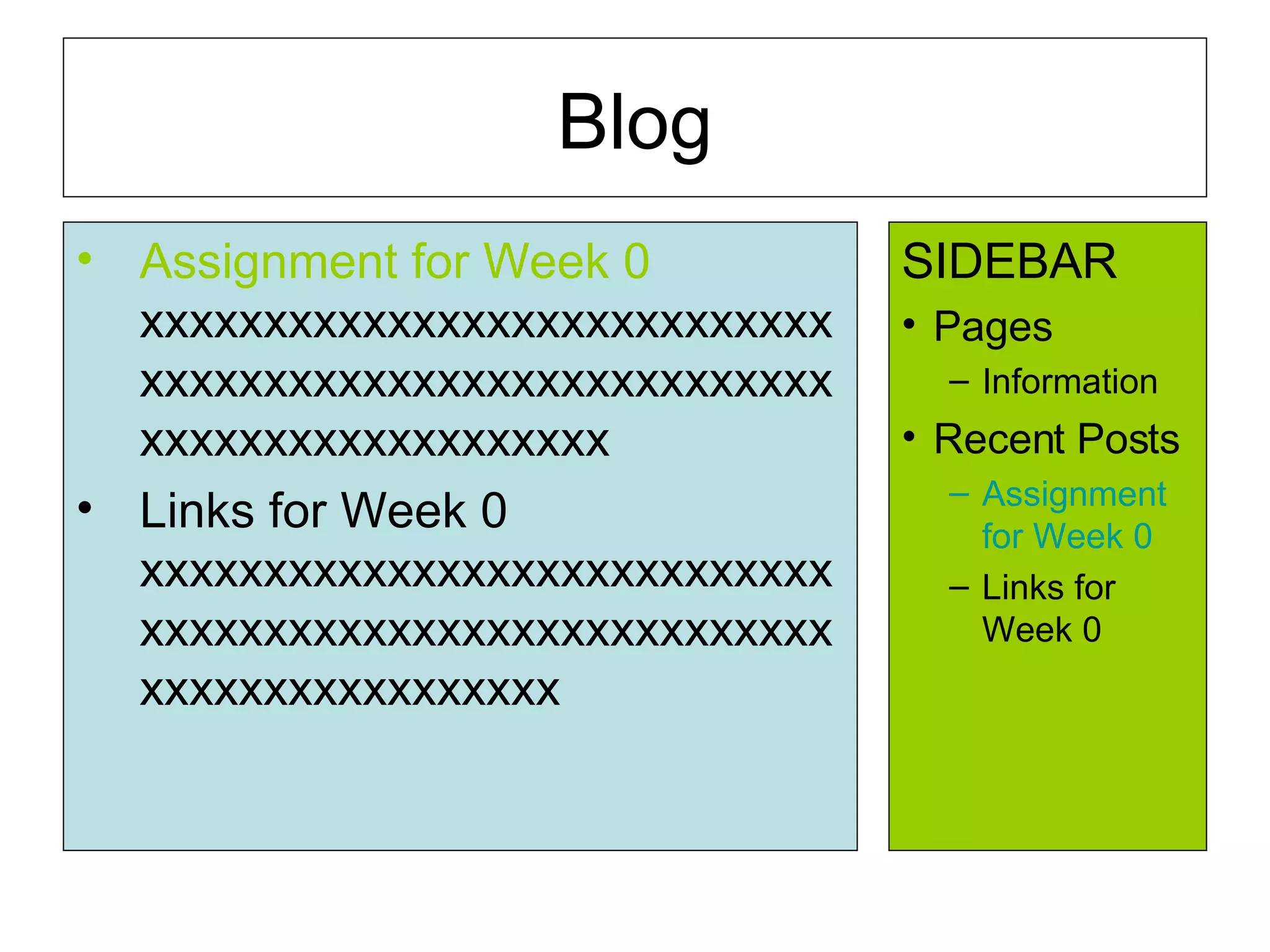 Blog Assignment for Week 0 xxxxxxxxxxxxxxxxxxxxxxxxxxxxxxxxxxxxxxxxxxxxxxxxxxxxxxxxxxxxxxxxxxxxxxxxxxx Links for Week 0 xxxxxxxxxxxxxxxxxxxxxxxxxxxxxxxxxxxxxxxxxxxxxxxxxxxxxxxxxxxxxxxxxxxxxxxxx SIDEBAR Pages Information Recent Posts Assignment for Week 0 Links for Week 0