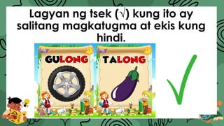 GRADE 1- R&L- WEEK 1.pptm.pptx GRADE 1 READING AND LITERACY | PPTX