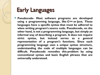 Grade 10 introduction and history of programming | PPT