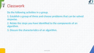 Algorithm Grade 10 grade10-IT-CHAPTER SIX-CLASS NOTE FOR STUDENT.pptx