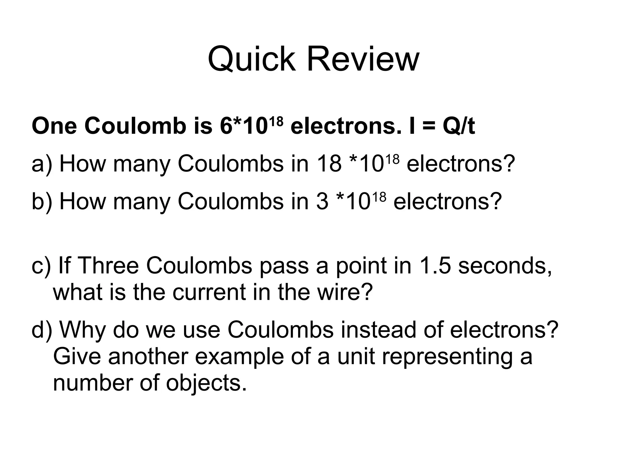 Electrons Object Example Electricity presentation (Grade 10) | ODP