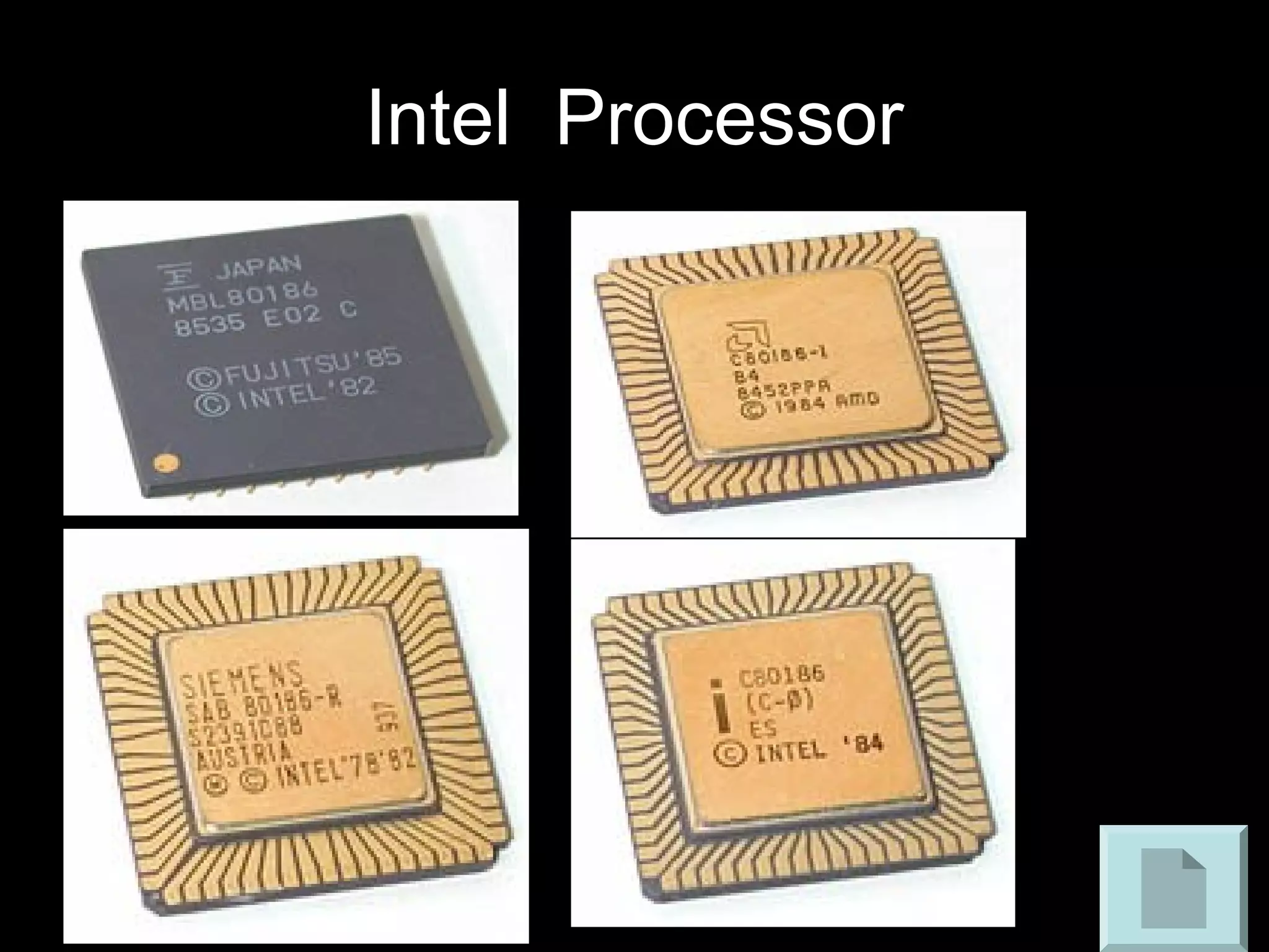 Intel Processor
 