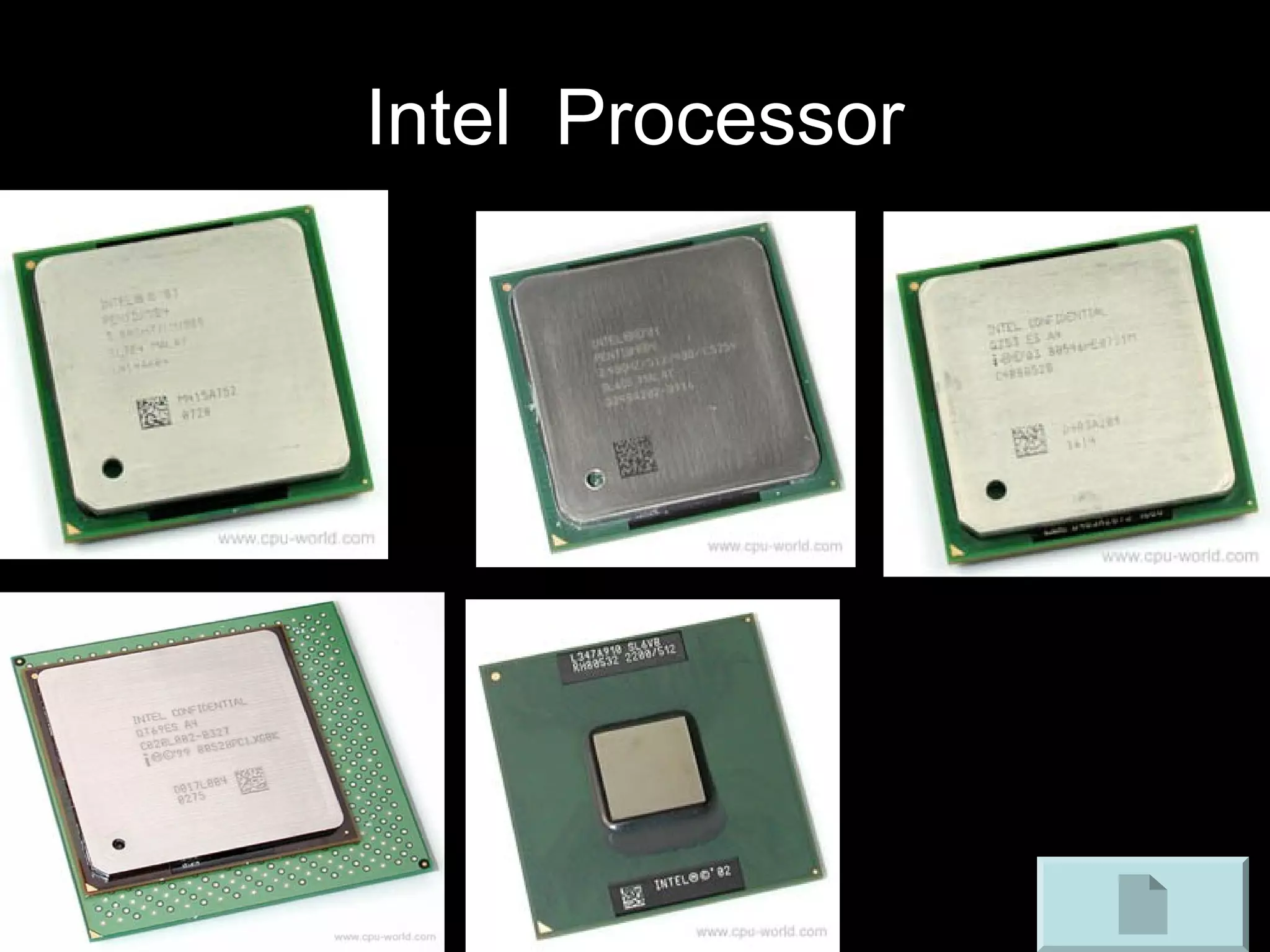 Intel Processor
 