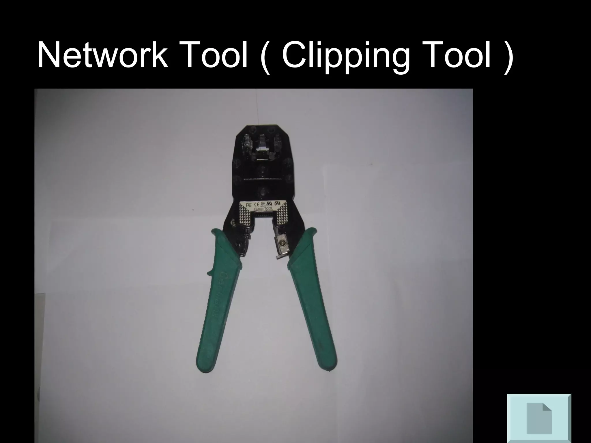 Network Tool ( Clipping Tool )
 