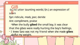 Sadlier Grade 10 Level E Vocabulary.pptx