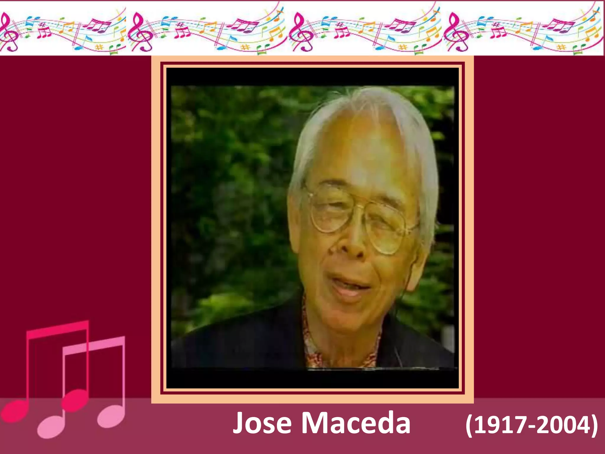 Jose Maceda (1917-2004)