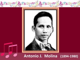 Antonio J. Molina (1894-1980)
 