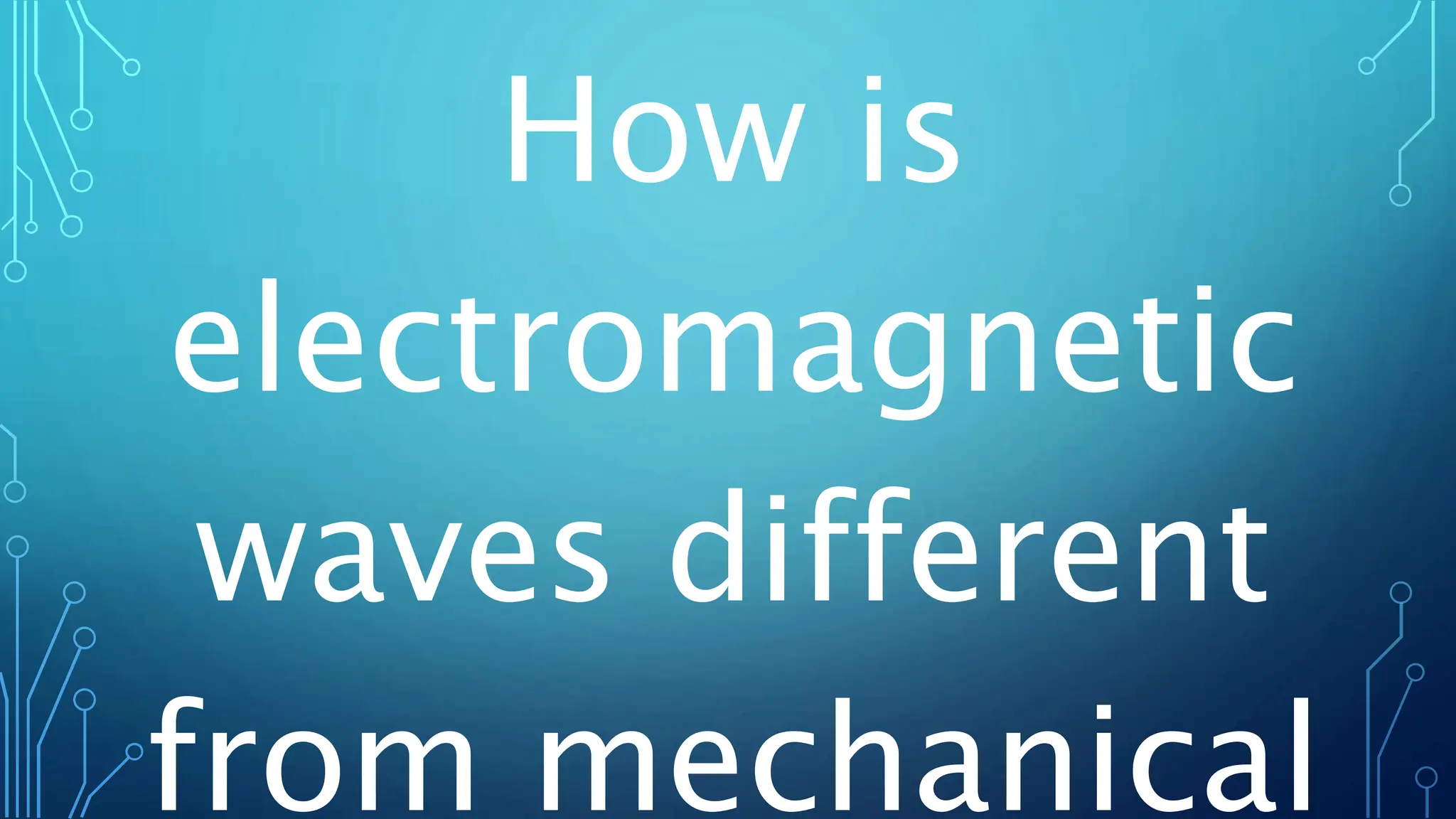 Effects of electromagnetic radiation on living things and environment ...