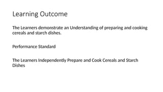 Starch Performer Grade 11 Starch food.powerpoint presentation | PPTX
