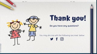 Thank you!
Do you have any questions?
You may dm me with the following soc.med below
 