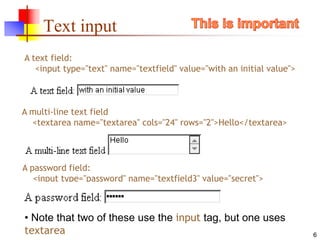 html forms | PPT