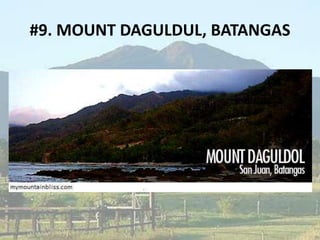#9. MOUNT DAGULDUL, BATANGAS
 