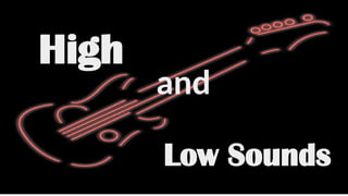 Understanding High and Low Sounds: Grade 1 Music Lesson on Pitch and ...