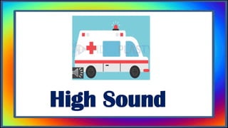 High Sound Example Understanding High and Low Sounds: Grade 1 Music Lesson on Pitch and ...