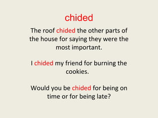 Grade 1 lesson 20 vocabulary powerpoint | PPT