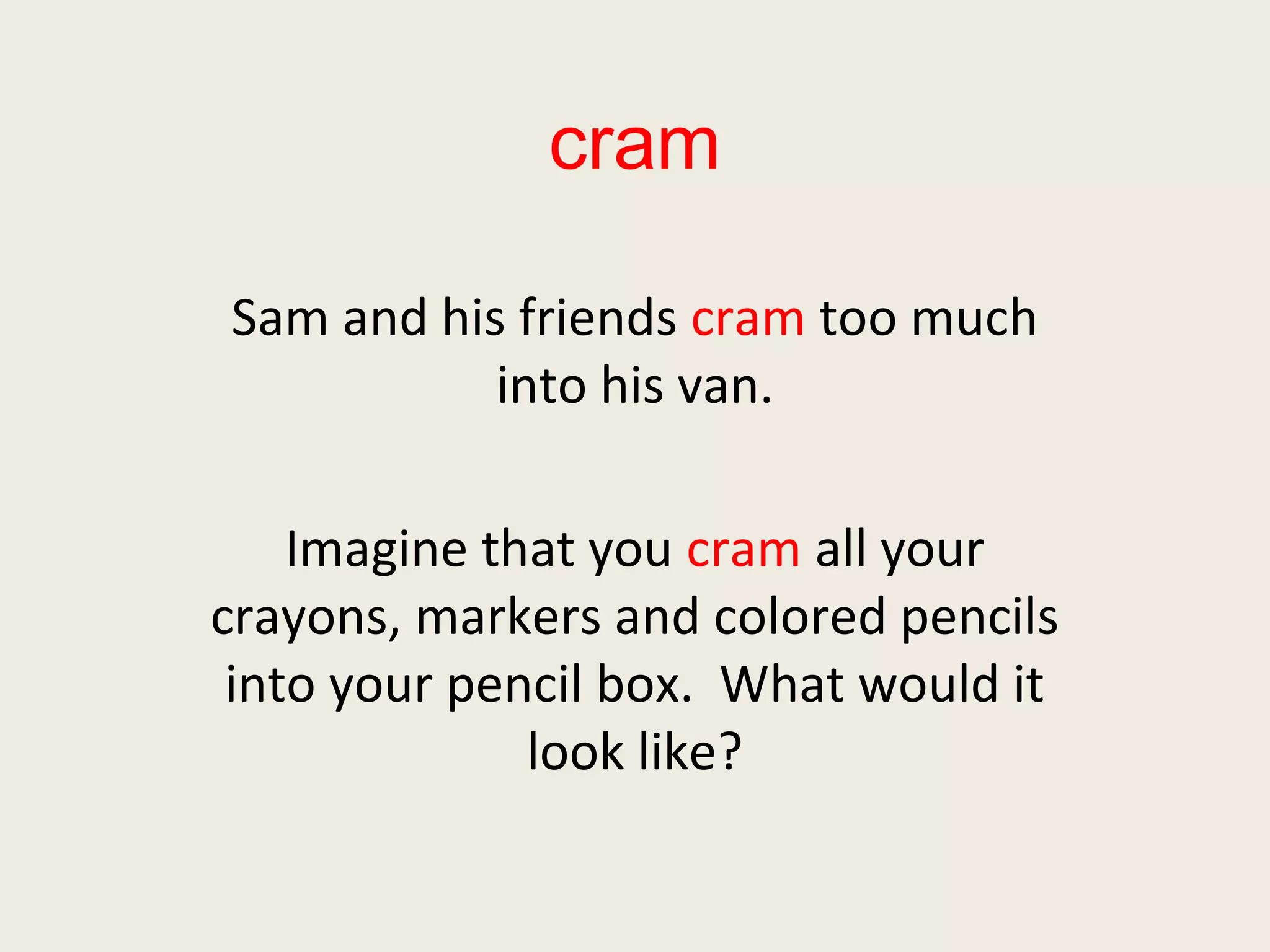 Grade 1 lesson 2 vocabulary powerpoint | PPT