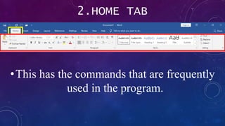 Ribbon Bar In Computer GRADE 2 Customizing the ribbon toolbar (1).pptx