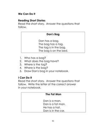 english stories with questions and answers