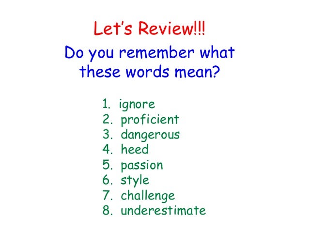 Grade 2 lesson 2 vocabulary power point