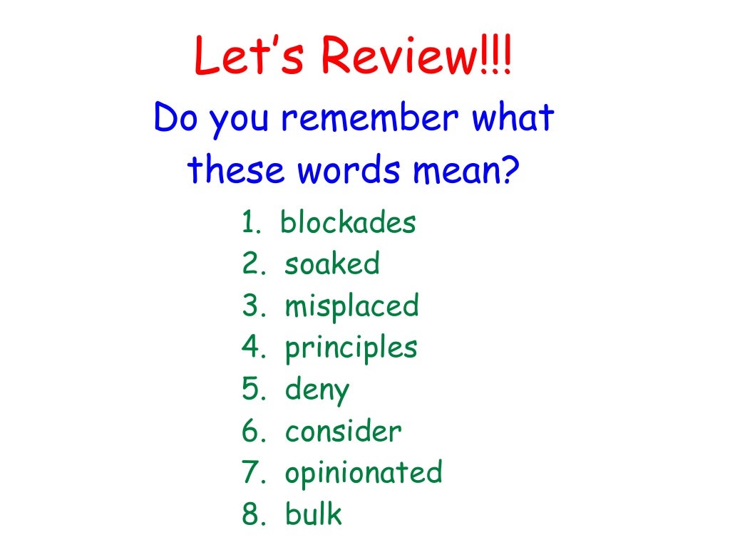 Grade 2 lesson 5 vocabulary power point