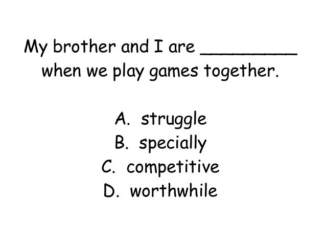 Grade 2 lesson 6 vocabulary power point