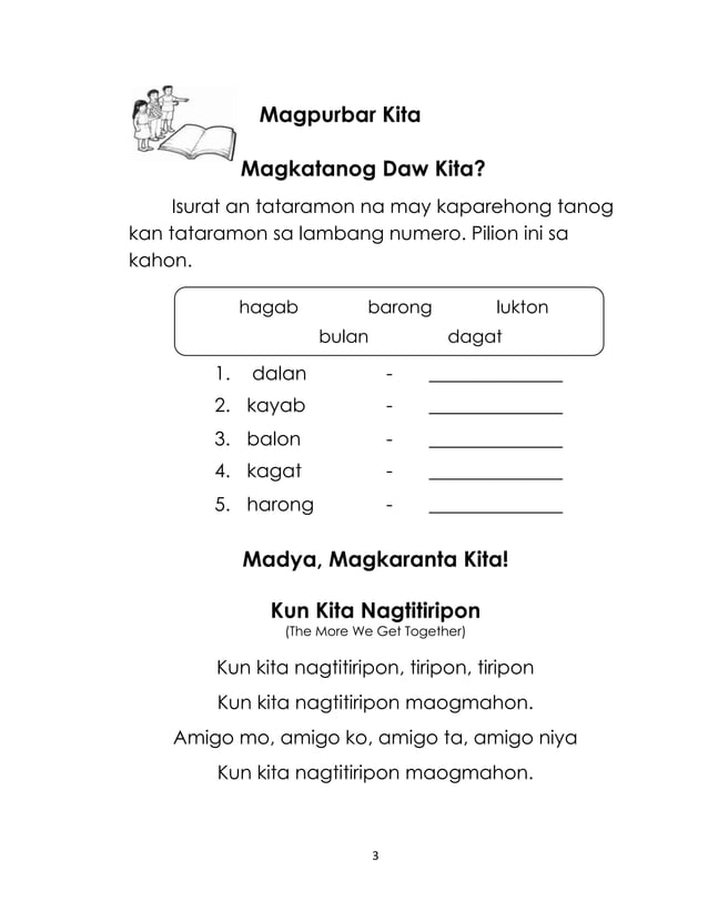 Grade 2 Mother TongueBased Multilingual Education BIKOL LM