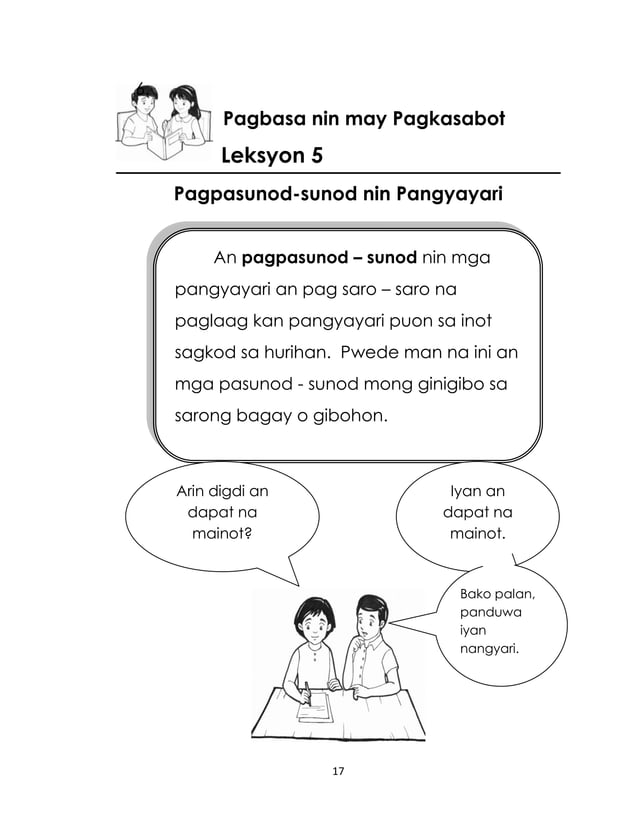 Grade 2 Mother TongueBased Multilingual Education BIKOL LM