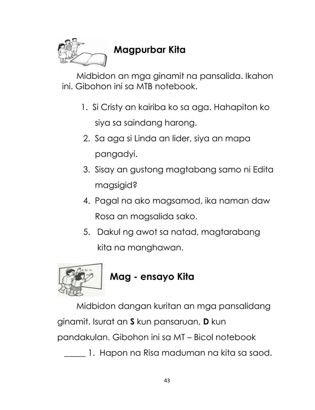 Grade 2 Mother TongueBased Multilingual Education BIKOL LM