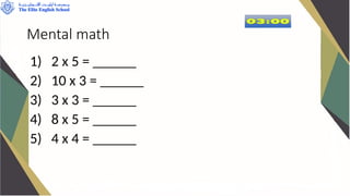 Grade 2 ( Sept 1-4)methods of multiplication [Autosaved].pptx