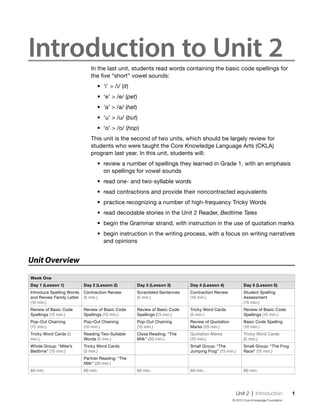 Grade 2 skills unit 2 teacher guide (1) | PDF