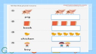 GRADE 3 ENGLISH PLURAL FORM OF NOUNS 1.pptx