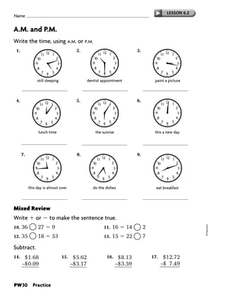 Three Amil Notes Math Grade 3 math workbooks | PDF