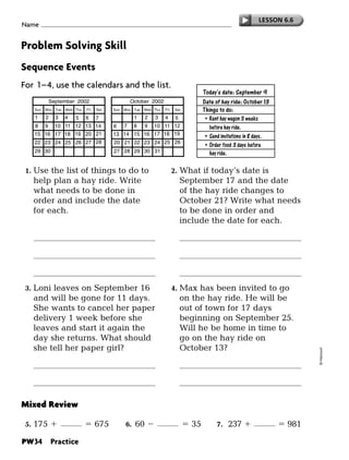 Grade 3 math workbooks | PDF