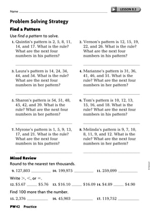 Grade 3 math workbooks | PDF