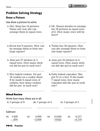 Grade 3 math workbooks | PDF