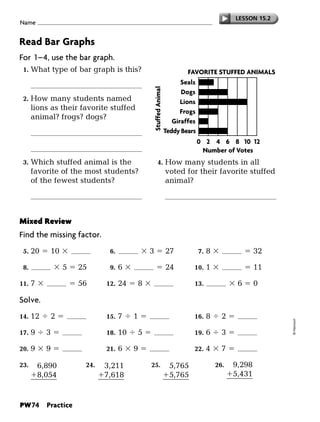 Grade 3 math workbooks | PDF